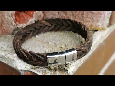 Video WAVEPIRATE Armbänder TARIFA aus Leder oder Segeltau