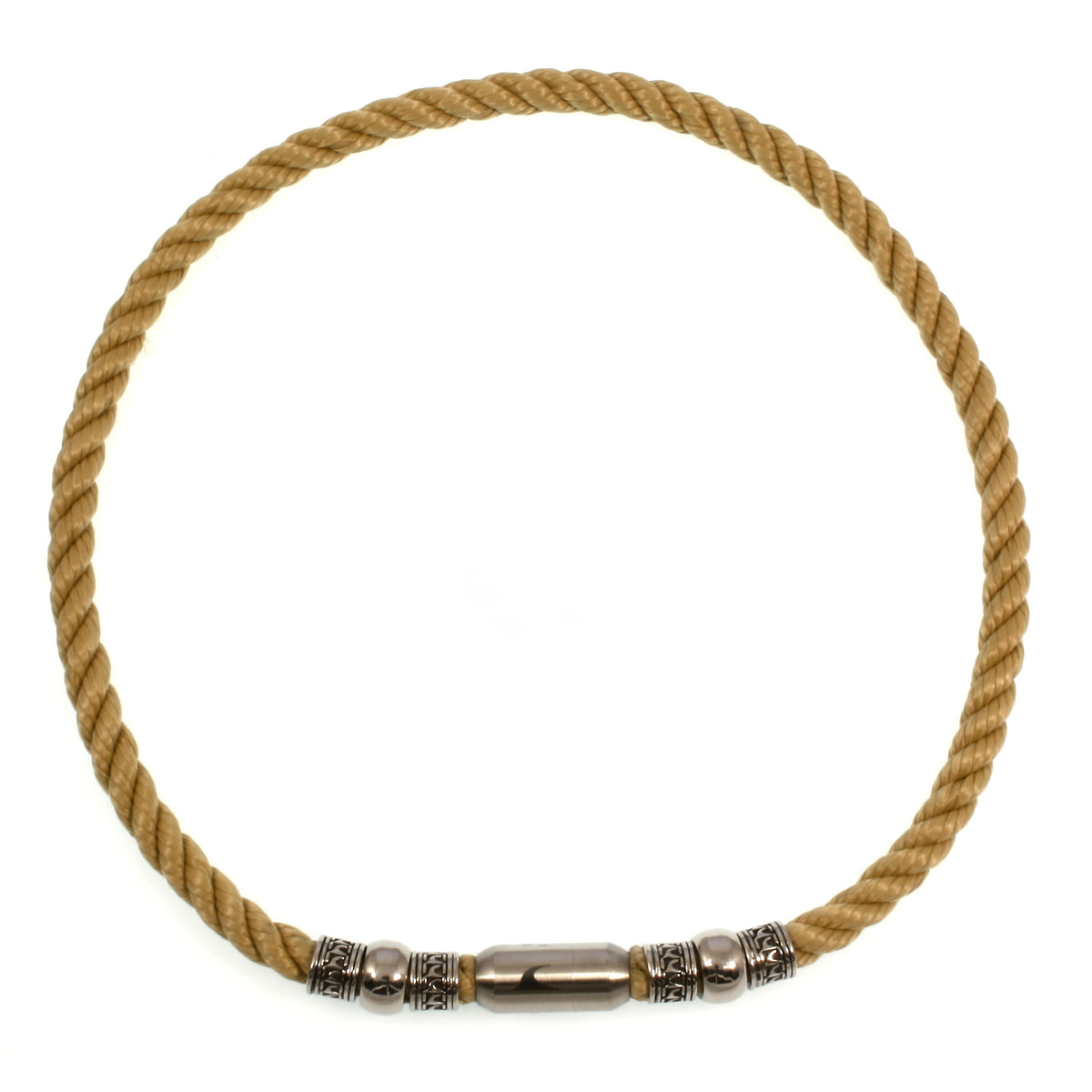 segeltau-halskette-Herren-damen-atoll-beige-natur-silber-kordel-geflochten-Edelstahlverschluss-vorn-wavepirate-shop-k