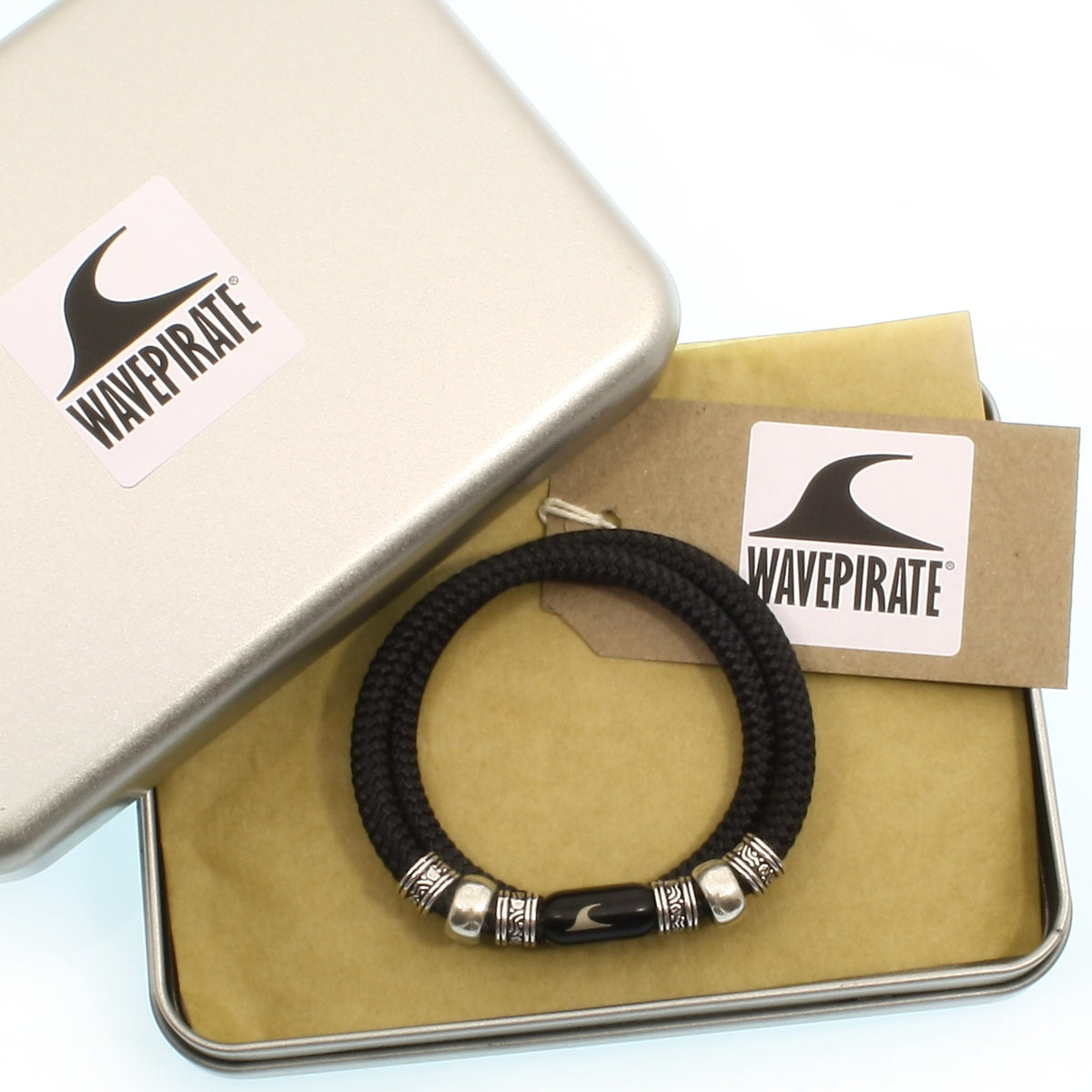 segeltau-halskette-Herren-damen-charm-schwarz-geflochten-Edelstahlverschluss-geschenkverpackung-wavepirate-shop-r