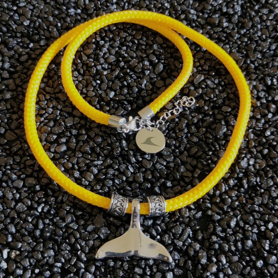 segeltau-halskette-Herren-damen-moby-wal-gelb-geflochten-Edelstahlverschluss-total-wavepirate-shop-st