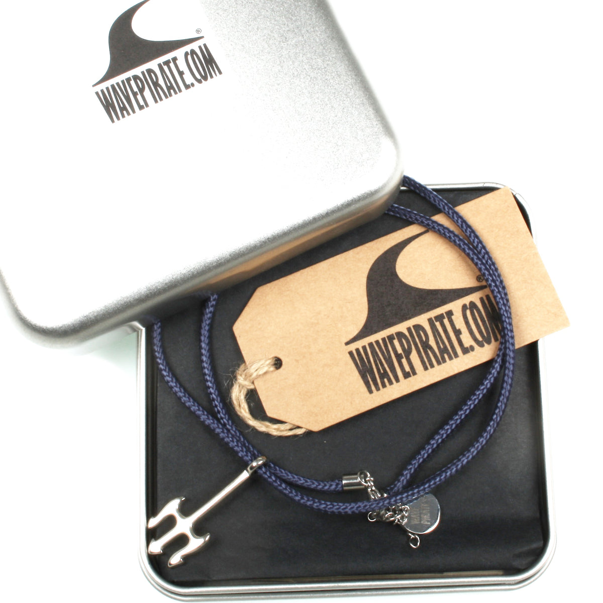 segeltau-halskette-Herren-damen-neptun-blau-geflochten-wasserfest-Edelstahlverschluss-geschenkverpackung-wavepirate-shop-st