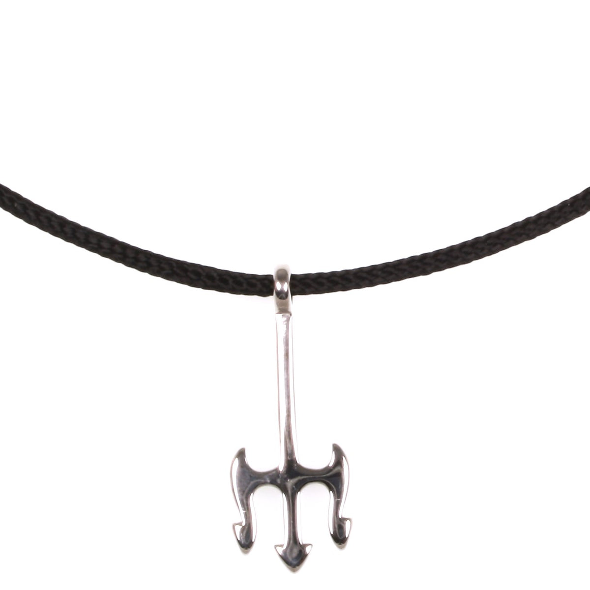 segeltau-halskette-Herren-damen-neptun-schwarz-geflochten-wasserfest-Edelstahlverschluss-anhaenger-wavepirate-shop-st