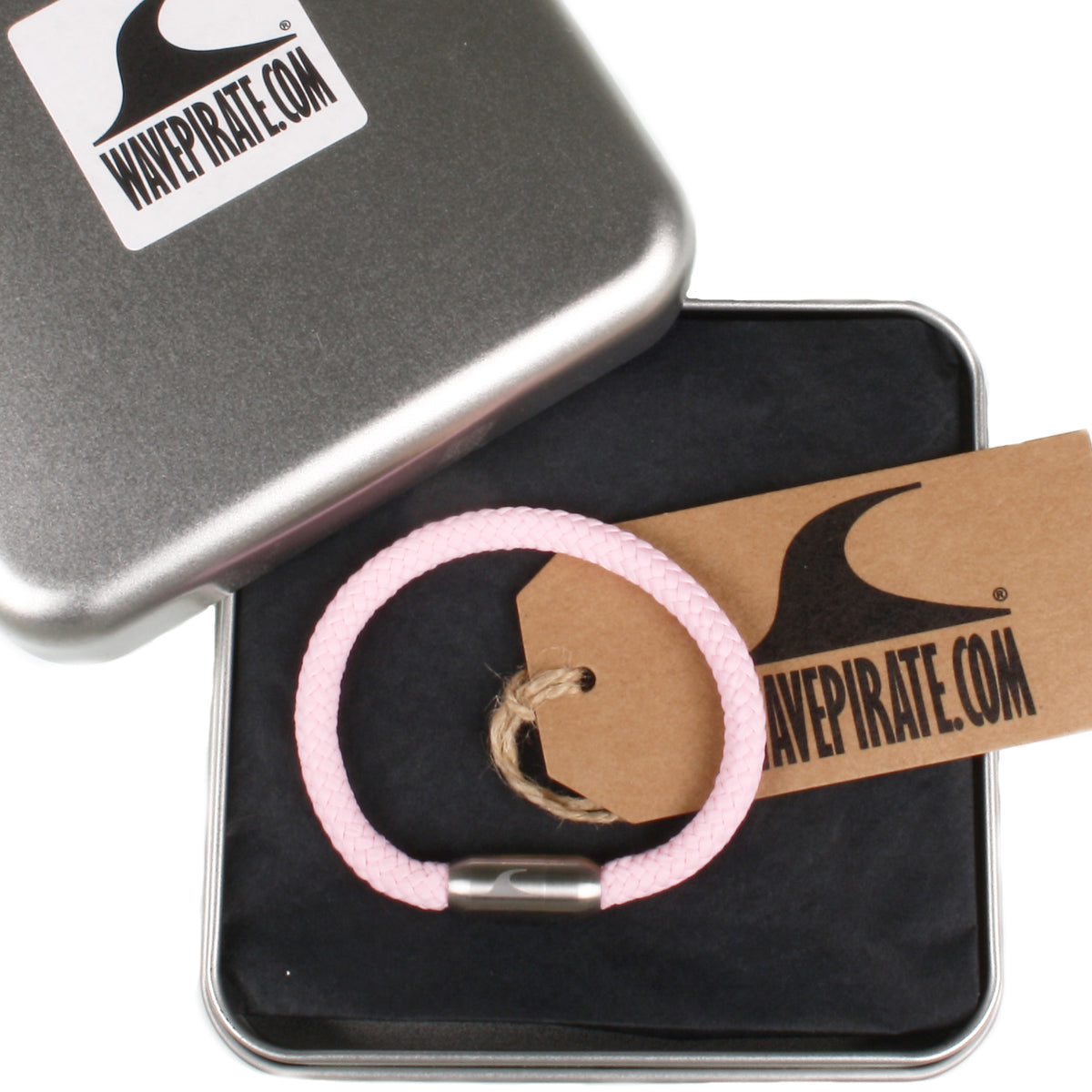 segeltauarmband-damen-rosa-silber-sylt-geflochten-Edelstahlverschluss-geschenkverpackung-wavepirate-shop-st