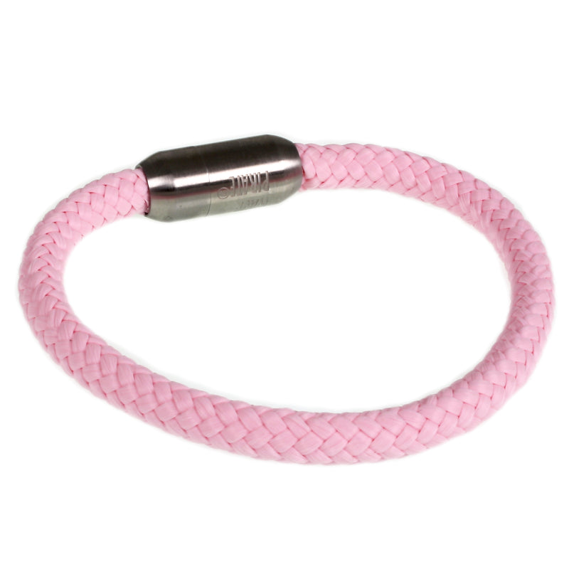 segeltauarmband-damen-rosa-silber-sylt-geflochten-Edelstahlverschluss-hinten-wavepirate-shop-st