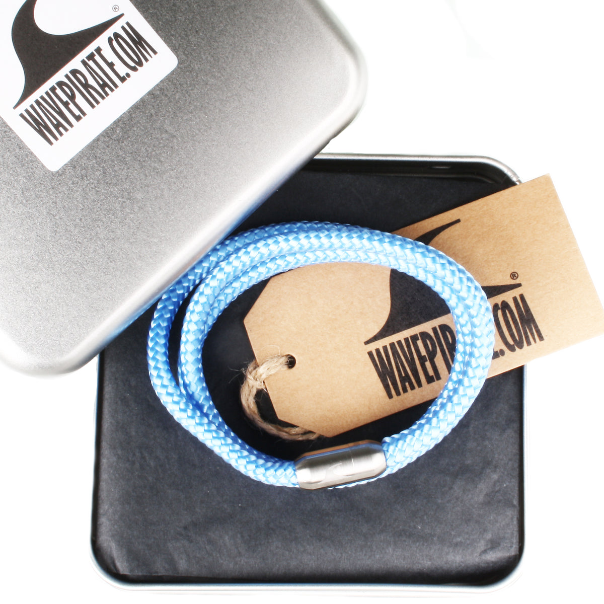 segeltauarmband-herren-damen-hellblau-silber-storm-geflochten-Edelstahlverschluss-geschenkverpackung-wavepirate-shop-st