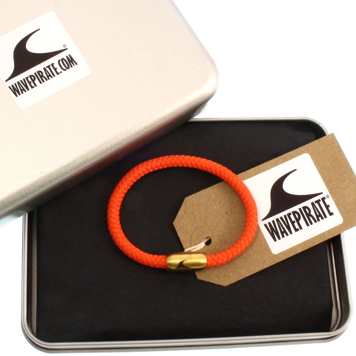 segeltauarmband-herren-damen-orange-gold-sylt-geflochten-Edelstahlverschluss-geschenkverpackung-wavepirate-shop-st