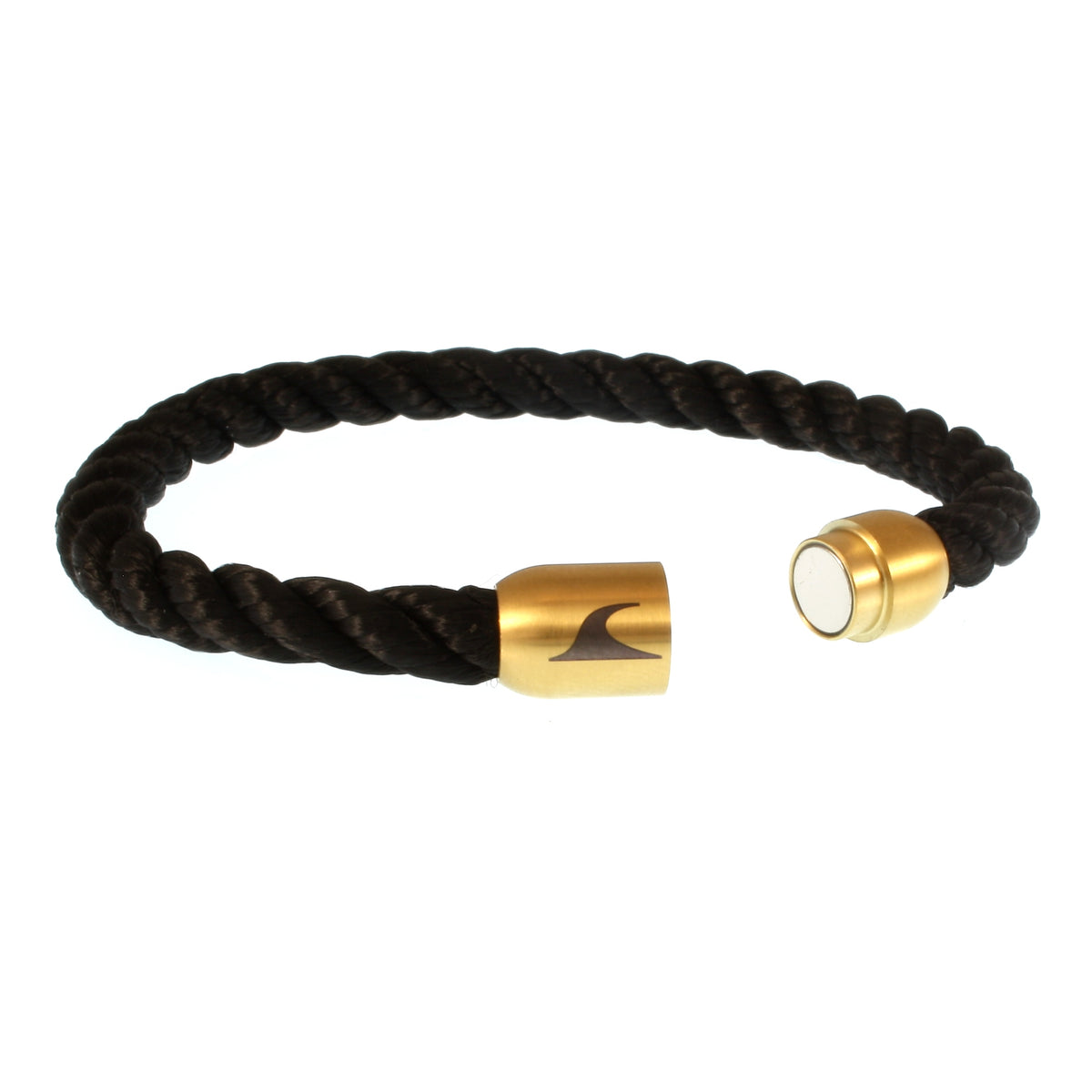 segeltauarmband-herren-damen-schwarz-gold-sylt-kordel-Edelstahlverschluss-offen-wavepirate-shop-k