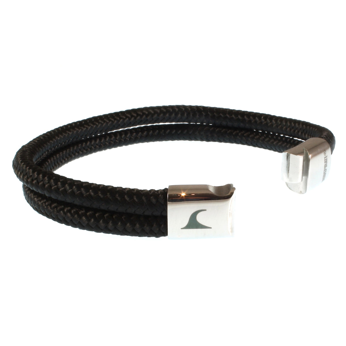 segeltauarmband-herren-damen-schwarz-swell-geflochten-Edelstahlverschluss-offen-wavepirate-shop-st