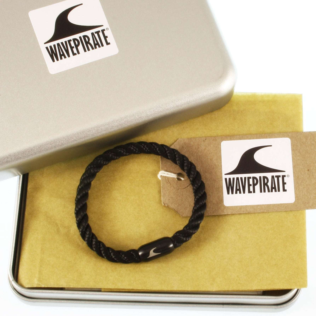 segeltauarmband-herren-damen-schwarz-sylt-kordel-Edelstahlverschluss-geschenkverpackung-wavepirate-shop-k