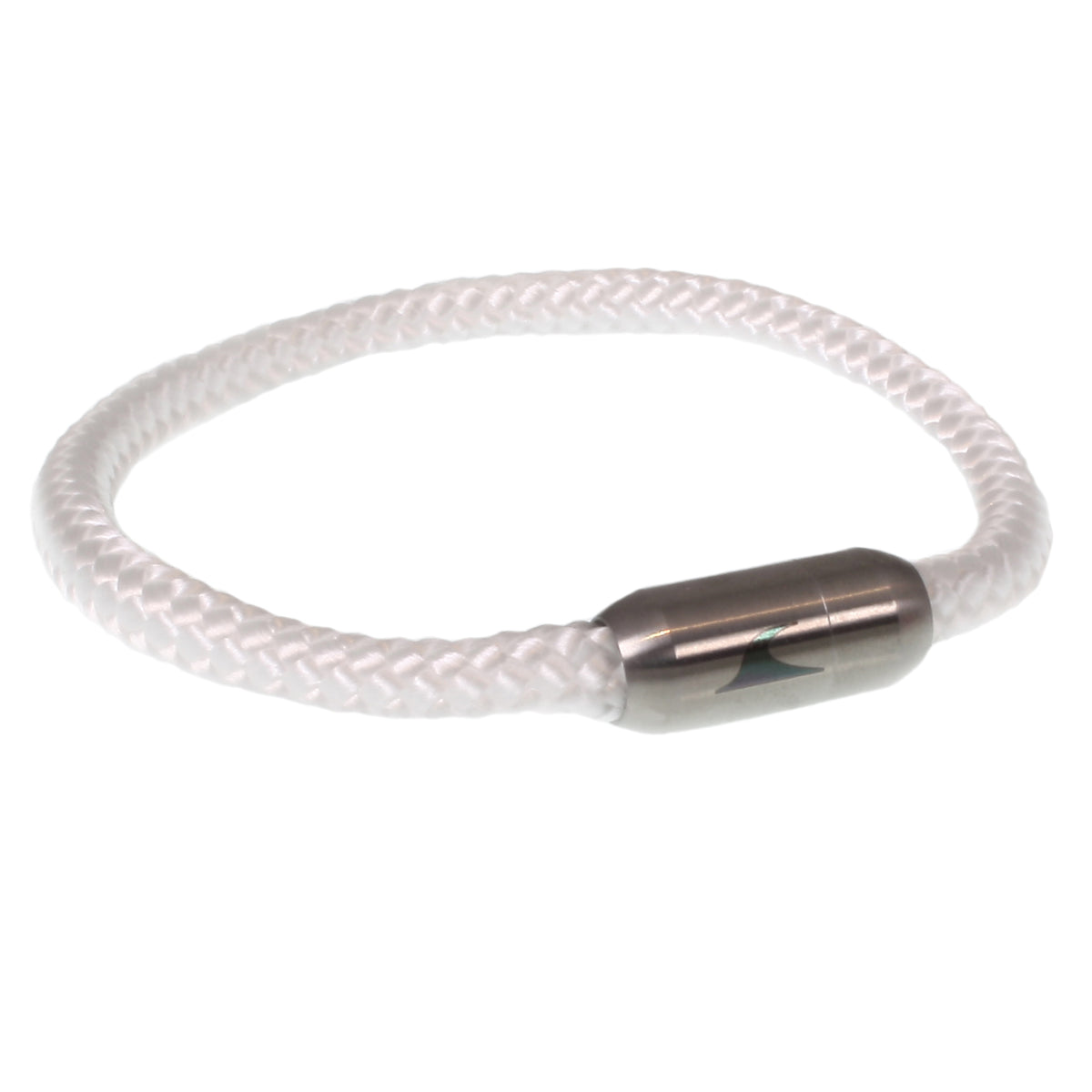 segeltauarmband-herren-damen-weiss-silber-sylt-geflochten-Edelstahlverschluss-vorn-wavepirate-shop-st