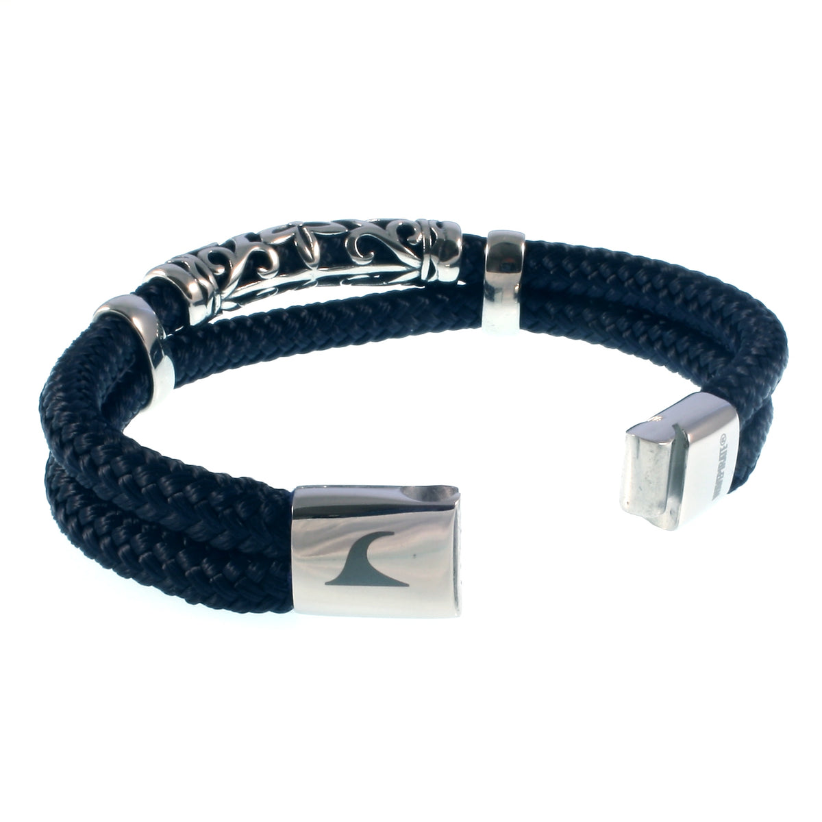 segeltauarmband-herren-marine-blau-xo-geflochten-Edelstahlverschluss-offen-wavepirate-shop-st