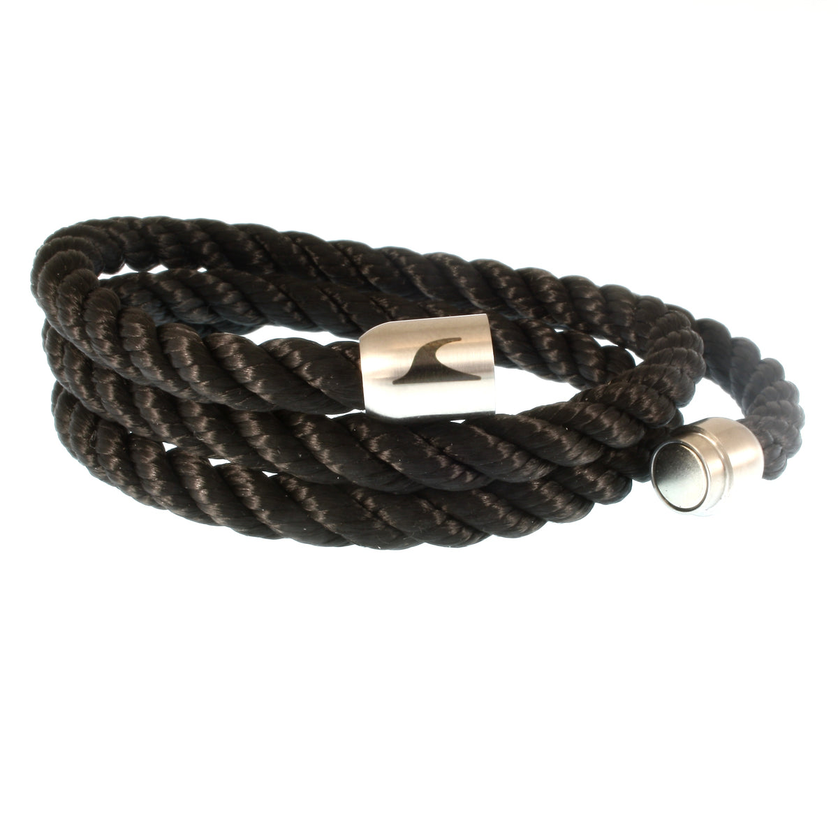 segeltauarmband-herren-schwarz-silber-storm-kordel-Edelstahlverschluss-offen-wavepirate-shop-k