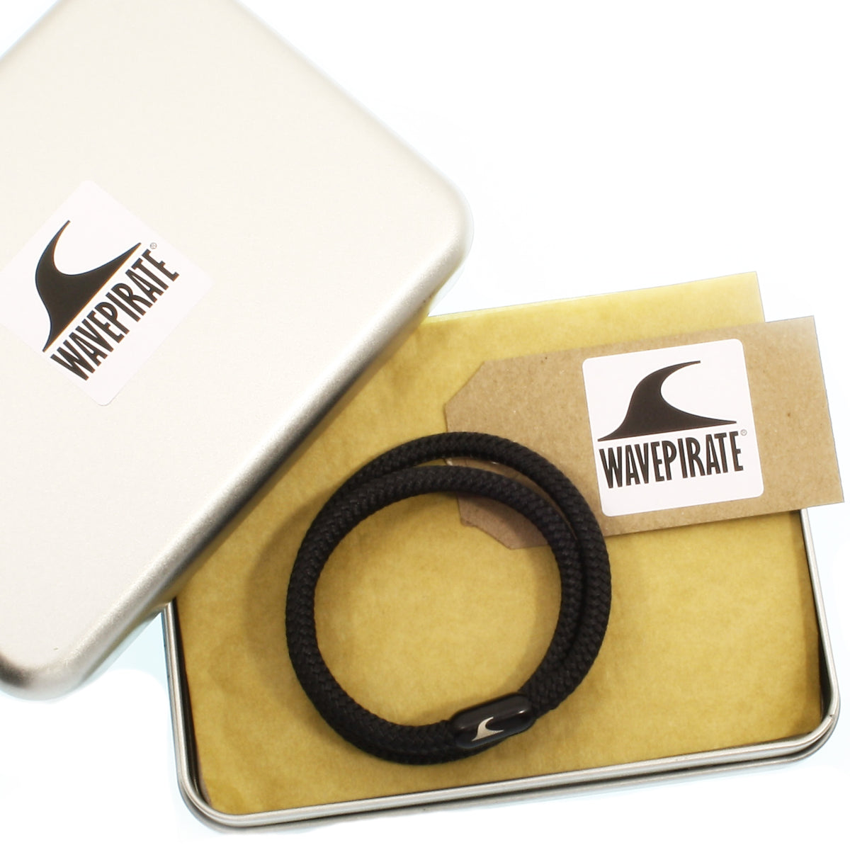 segeltauarmband-herren-schwarz-sw-storm-geflochten-Edelstahlverschluss-geschenkverpackung-wavepirate-shop-st
