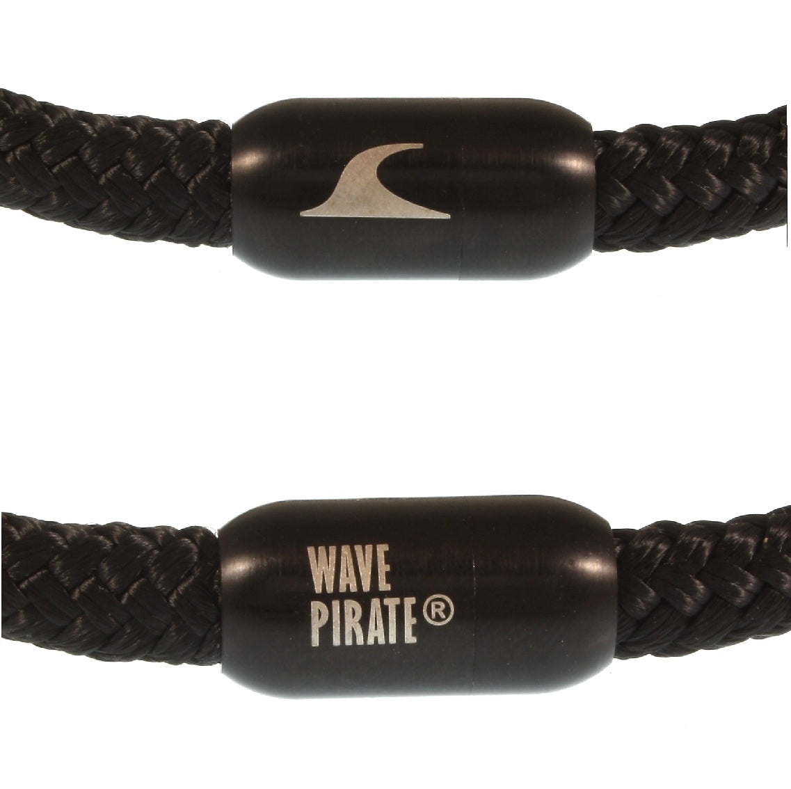 segeltauarmband-herren-steel-schwarz-geflochten-Edelstahlverschluss-detail-wavepirate-shop-st
