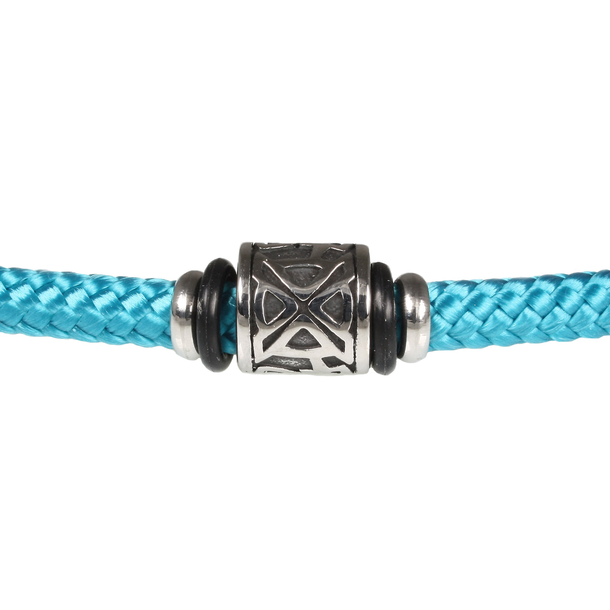 segeltauhalskette-Herren-damen-blau-shine-silber-geflochten-Edelstahlverschluss-detail-wavepirate-shop-st