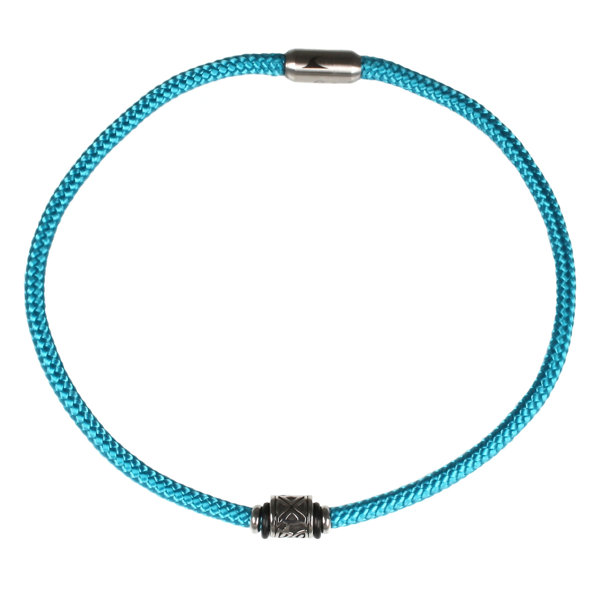segeltauhalskette-Herren-damen-blau-shine-silber-geflochten-Edelstahlverschluss-vorn-wavepirate-shop-st