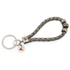 WAVEPIRATE Lederschlüsselanhänger Keychain WAVE SI F Silber