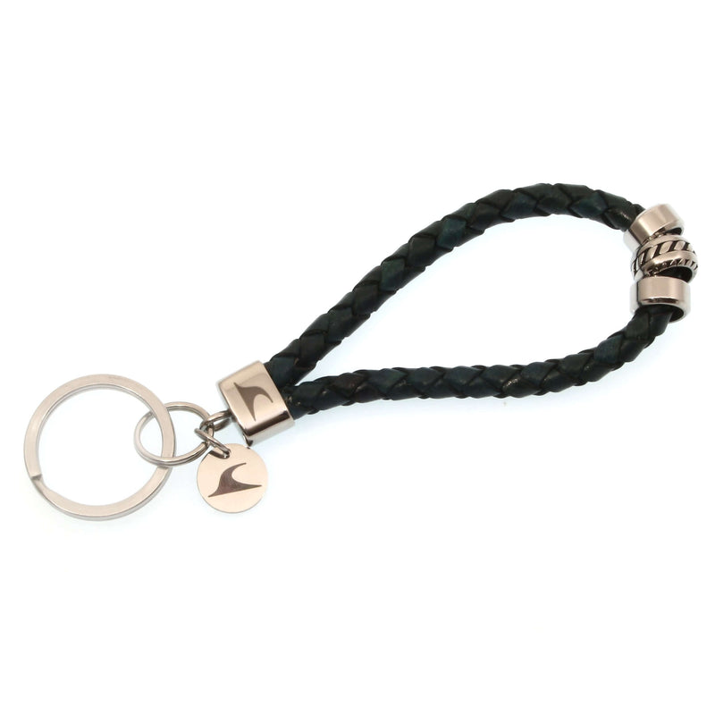 WAVEPIRATE Lederschlüsselanhänger Keychain WAVE SI F Grün