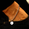 WAVEPIRATE Edelstahlarmband Fusskette LOOP mit Edelstahlkarabinerverschluss