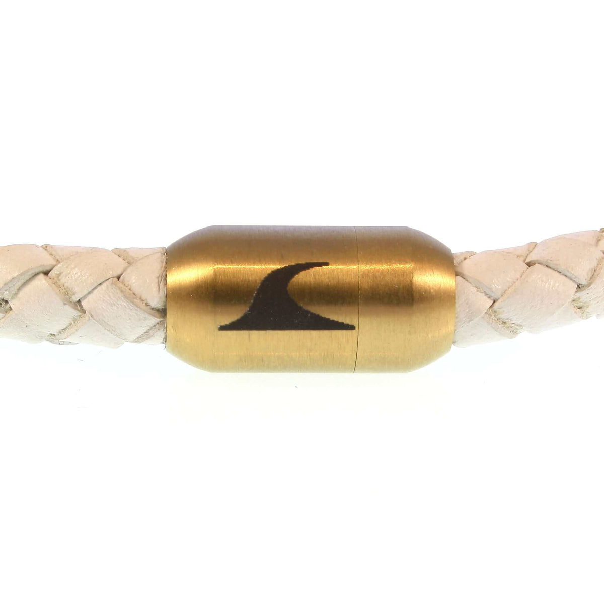 Leder-Armband-Herren-damen-hawaii-weiss-gold-geflochten-Edelstahlverschluss-detail-wavepirate-shop-f