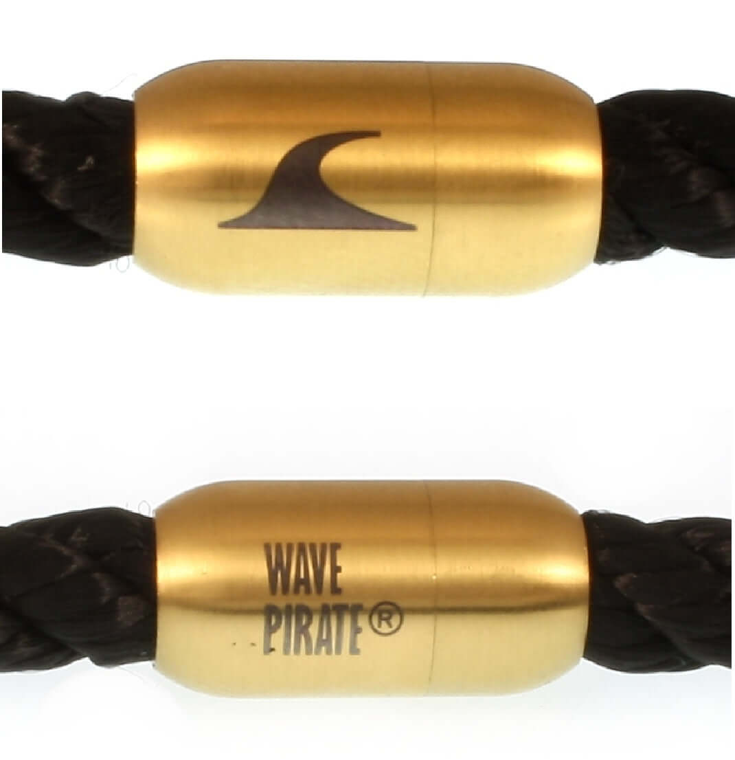 Segeltau-Armband-Herren-hawaii-schwarz-gold-Edelstahlverschluss-details-wavepirate-shop-k