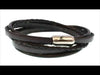 WAVEPIRATE Lederarmband MIXED mit Edelstahl-Magnetverschluss